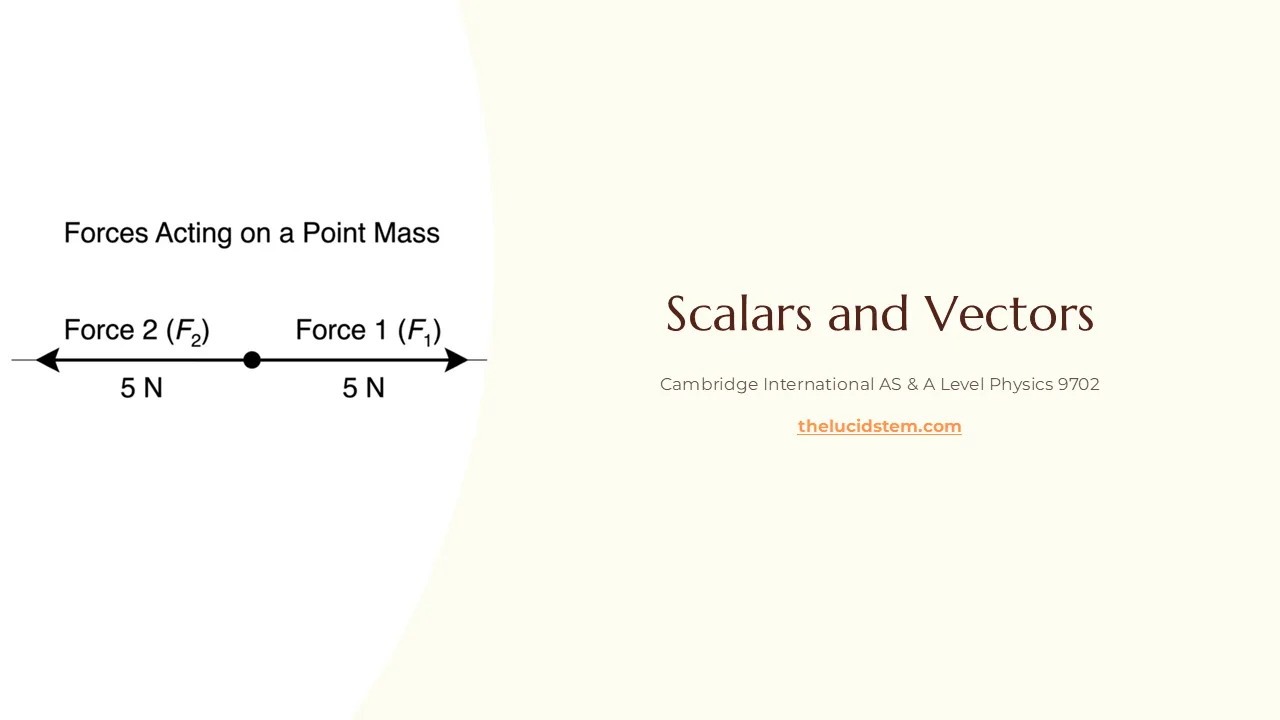 Slide 1 of 15: Scalars and vectors slides
